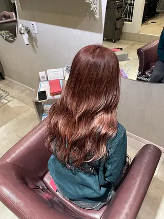 ロング カラー ヘアアレンジ 小野寺祐希人 Calbariのヘアスタイル