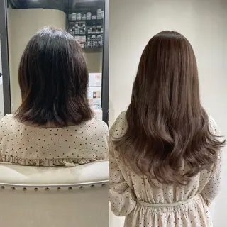 ロング カラー 🦋美髪／エクステ 🦋アベイクミのヘアスタイル
