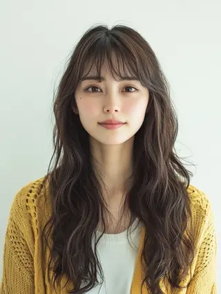 ロング カラー ヘアアレンジ 🐹ブリーチ/透明感 /韓国ヘア/蓮🐹のヘアスタイル