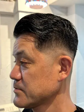 ショート ヒロ銀座barber shop 大阪本店所属・平田 翔也のヘアスタイル