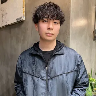 ショート パーマ メンズ ◽️モードヘア◽️ SHOUTOのヘアスタイル