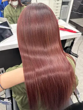 ミディアム プルエクステ/カラー ⭐️KIR̋Aのヘアスタイル