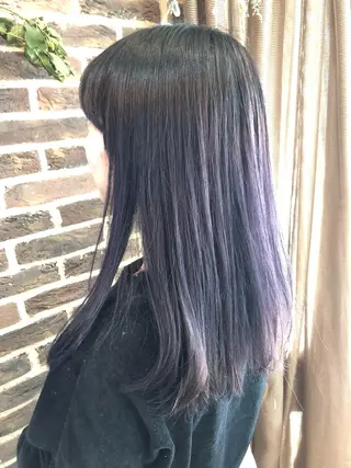 セミロング カラー 高橋 隆一のヘアスタイル