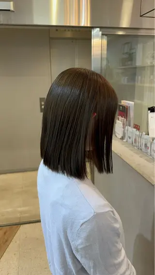 ミディアム 加藤 優眞のヘアスタイル