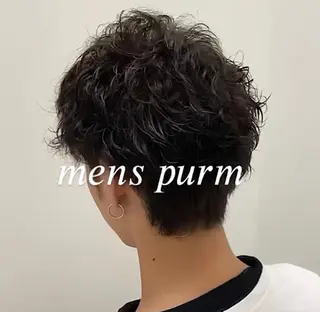 パーマ メンズ i.＋sapporo所属・🩶韓国ヘア🩶 くびれ❤︎顔まわりのヘアスタイル