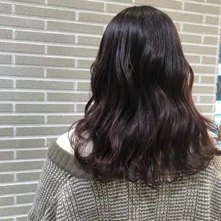 セミロング 植田 菜月のヘアスタイル