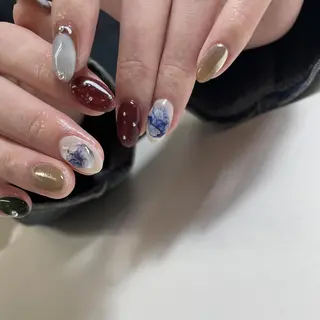 ネイル p.o.n. nuance/個性的のネイルデザイン