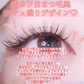 マツエク・マツパ ウイング美容室 eyelash&hair所属・eyelash Wingのマツエク・マツパデザイン