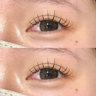 マツエク・マツパ 上村ひかる🫧束感 パリエク/マツパのマツエク・マツパデザイン