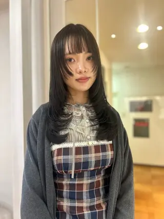 カラー CIEL 難波店所属・🎀透明感/レイヤ ー/Kotona🎀のヘアスタイル