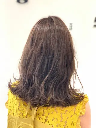 ミディアム カラー 松吉 純平のヘアスタイル