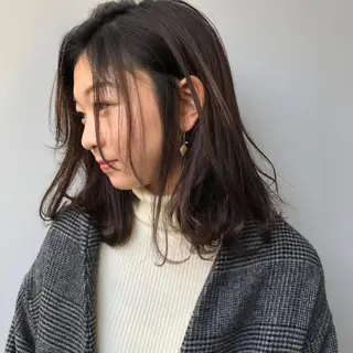 ミディアム カラー Nero✂︎ officialのヘアスタイル