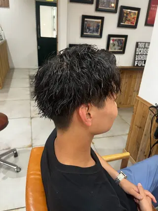 ショート パーマ メンズ 🦋坂本 未結🦋のヘアスタイル