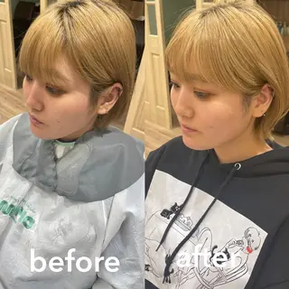 ショート KANAMI日暮里 韓国ヘア・メイクのヘアスタイル