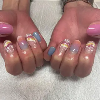 ネイル 長瀬 瑠霞のネイルデザイン