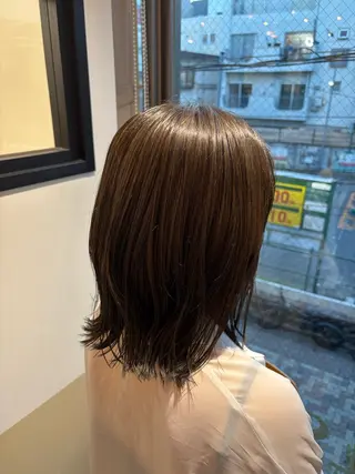 ミディアム 💗透明感カラー💗 rikkaのヘアスタイル
