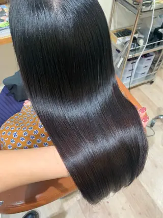 ロング 艶髪カラー🫧 髪質改善🪽萩原のヘアスタイル