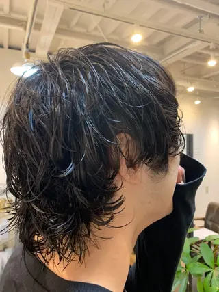 ミディアム パーマ 🌀イージーパーマ /KAISEI🌀のヘアスタイル