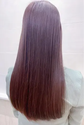 ロング カラー ケアブリーチ /髪質 改善/古橋圭史郎のヘアスタイル