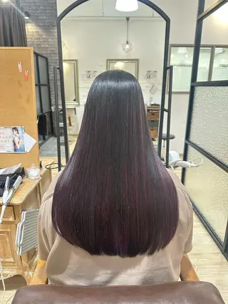 ロング 【本陣駅】 🍒坂部智恵里🍒のヘアスタイル