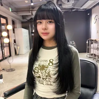 ロング カラー 暖色/ミルクティー /レイヤー/マリア♡のヘアスタイル