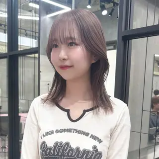 ミディアム カラー The Path ARENのヘアスタイル