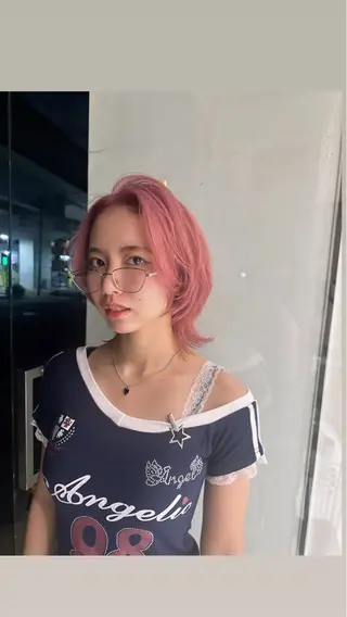 ショート octo所属・梅澤 杏菜のヘアスタイル
