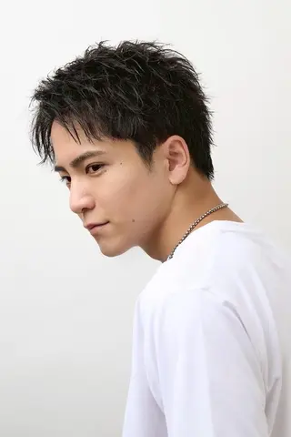 メンズ パーマ メンズ専門美容室 💠BLUCK横浜のヘアスタイル