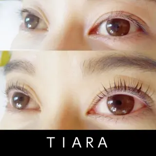 マツエク・マツパ 💡次世代LED -TIARA💡のマツエク・マツパデザイン