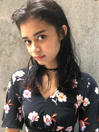 ミディアム パーマ PALAN K-Beauty SHINJUKU所属・“ミニモ最高評価獲得 “代表"Kohei"のヘアスタイル