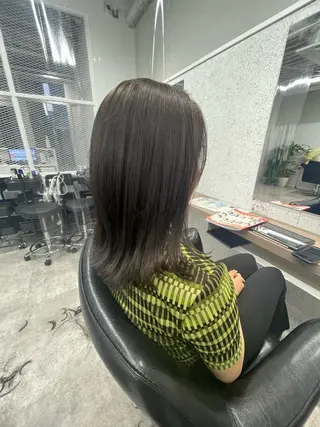 ミディアム カラー 透明感カラー/艶髪 ♥柏谷菜穂♥のヘアスタイル