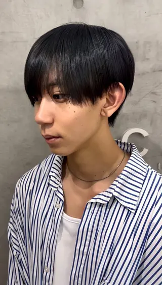 メンズ 梅田メンズカット 縮毛矯正中尾のヘアスタイル