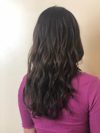 ロング カラー 長瀬 燎哉のヘアスタイル