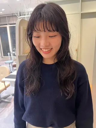 ロング パーマ ボブ指名No.1/ ボブ/茶屋町/ユキのヘアスタイル