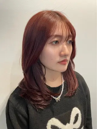 ロング レイヤーパーマ/ ショートパーマ/横浜のヘアスタイル