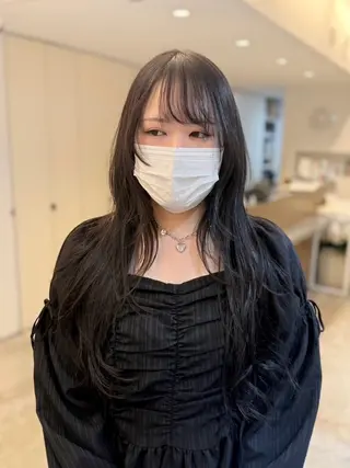 ロング YONAGO たしろヨナゴ所属・中西 リナのヘアスタイル