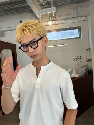 メンズ メンズ特化美容師 タナカリョウのヘアスタイル
