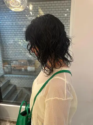 ミディアム パーマ AIRI 🐈⬛のヘアスタイル