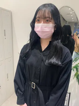 カラー 韓国ヘア🇰🇷/ 顔周り/松田光里のヘアスタイル