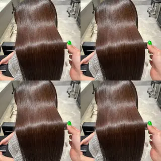 ロング カラー レイヤー×髪質改善 マネージャー安藤光司のヘアスタイル