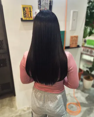 ロング 谷田　雅也 タニダ　マサヤのヘアスタイル