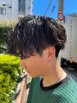 ショート パーマ メンズ メンズパーマ特化/ KAORU/店長のヘアスタイル