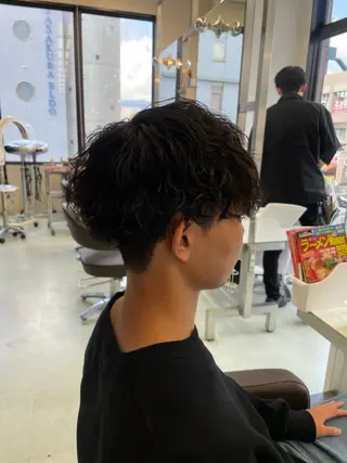 パーマ メンズ ✨トレンド特化美容師 WILL上村 拳吾のヘアスタイル
