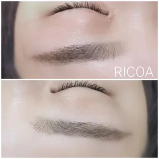 アイブロウ RICOA 酒井のマツエク・マツパデザイン