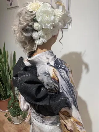 ヘアアレンジ 青野 文香のヘアスタイル