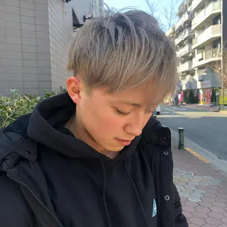 メンズ 韓国風ヘア♡ runaのヘアスタイル