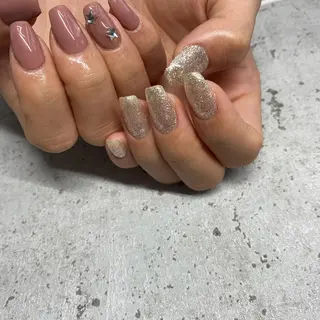 ネイル JERRIE 韓国ネイル/自爪育成所属・✴︎JERRIE✴︎ 浮かない◎折れない◎のネイルデザイン