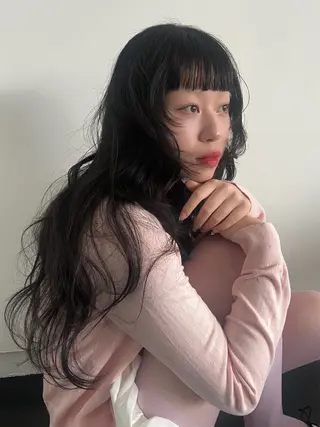 カラー the hinc所属・miyu /大阪 /レイヤーカットのヘアスタイル