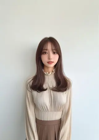 セミロング VLOW nex the salon所属・表参道 /ヒナのヘアスタイル