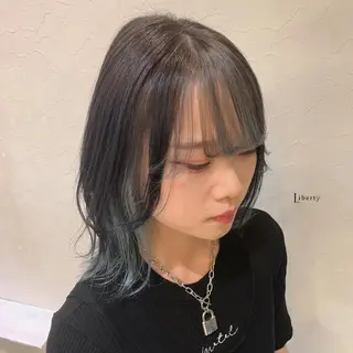 ミディアム カラー メンズ指名多数!! SiLO 田島のヘアスタイル